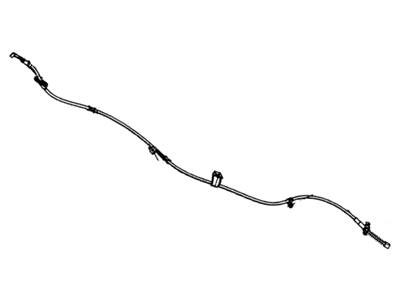 Honda 47560-TR5-A02 Wire B Hand Brake