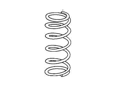 Honda 51401-S2A-S21 Spring, Front (Showa)