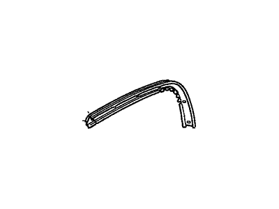 Honda 85120-S2A-901 Retainer Assy., R. Roof
