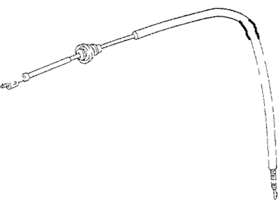 Honda 78410-SF1-A01 Cable Assembly, Speedometer