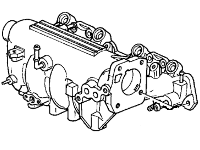 1995 Honda Del Sol Intake Manifold - 17100-P28-L00