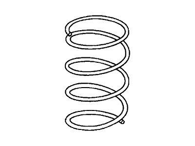 Honda 51401-S5T-A01 Spring, Front (Showa)