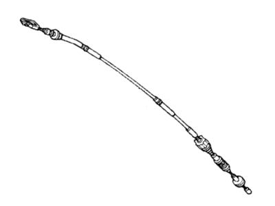 Honda CRX Clutch Cable - 22910-SH3-A03