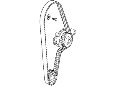 Honda CRX Timing Belt - 14400-PE3-004