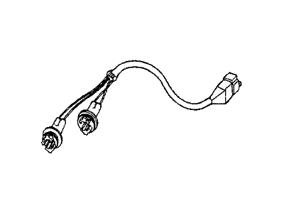 Honda 34305-SB6-682 Socket & Wire