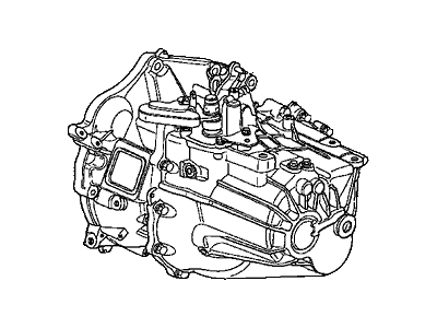 Honda 20011-RPN-326 Bare, Transmission Assembly