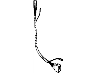 Honda 32166-657-670 Wire Harness, RR. Wiper Switch