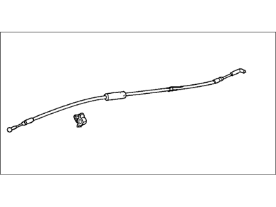 Honda 72171-SDA-A02 Cable, Left Front Inside Handle