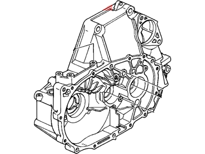 Honda 21000-P16-315 Case, Clutch (DOT)