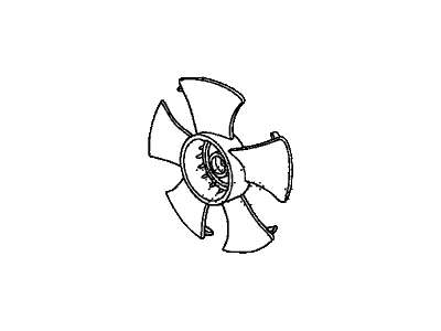 Honda 38611-RTA-004 Fan, Cooling (Toyo)