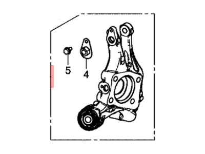 2014 Honda Fit EV Steering Knuckle - 52215-TX9-A00