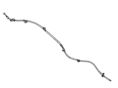 2014 Honda Fit EV Parking Brake Cable - 47560-TX9-A01
