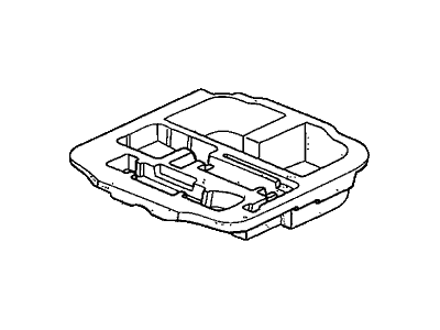 Honda 84541-SDR-A11 Spacer, Trunk Floor (Ims)