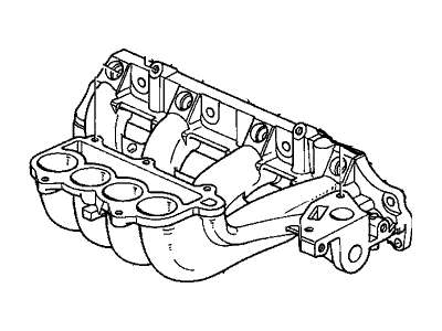 2000 Honda Accord Intake Manifold - 17100-PAA-A00