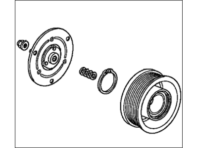 Honda 38900-RX0-A01 Set, Compressor Clutch