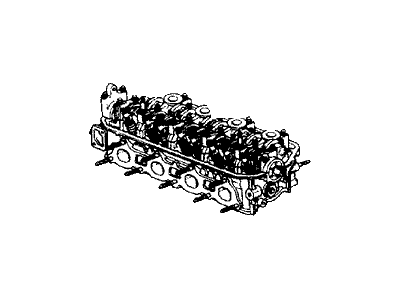 Honda 10003-PM5-A00 General Assembly, Cylinder Head