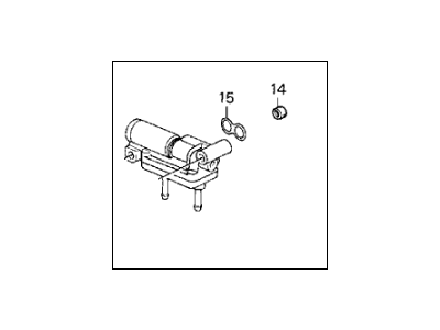 Honda 36450-PM6-A01 Valve Assembly, Electronic Air Control