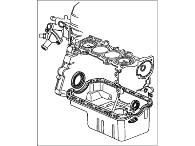 Honda 06111-PMM-A01 Gasket Kit, Cylinder Block