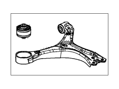 Honda 51360-TR7-A01 Arm, Left Front (Lower)