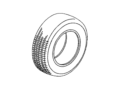 Honda 42751-DUN-036 Tire (P215/65R16) (98S) (M/S) (Dunlop)