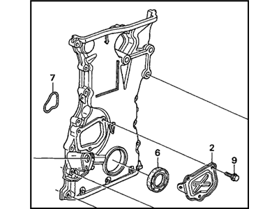 Honda 11410-RAA-A00 Case Assembly, Chain
