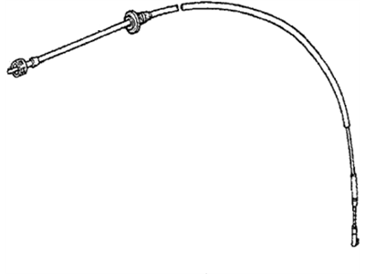 Honda 37230-SF0-671 Cable Assembly, Speedometer