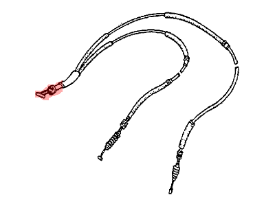 Honda 17910-SB0-771 Wire, Throttle