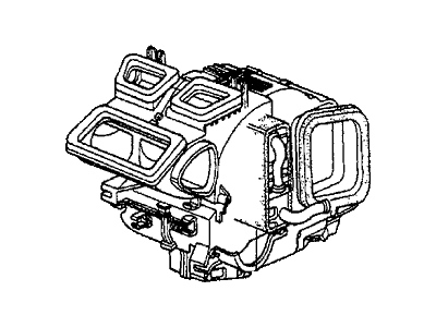 1987 Honda Prelude Heater Core - 39245-SB0-671