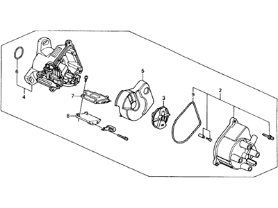 1992 Honda Accord Distributor - 30100-PT3-A12