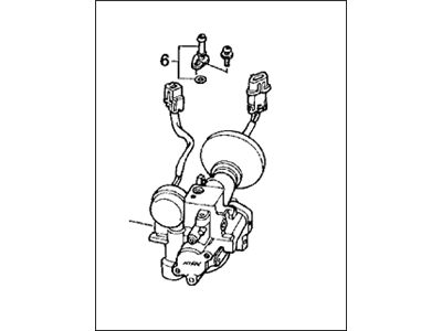 Honda 57310-SM4-A51 Pump Assembly, Abs
