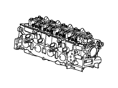 2012 Honda Fit Cylinder Head - 10003-RP3-A03