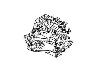 1995 Honda Accord Transmission Assembly - 20021-P0Y-920