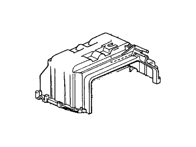 Honda 80201-SV4-A01 Case, Evaporator (Upper)
