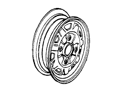 Honda 08180-69211 Disk, Wheel (Hurukawa)
