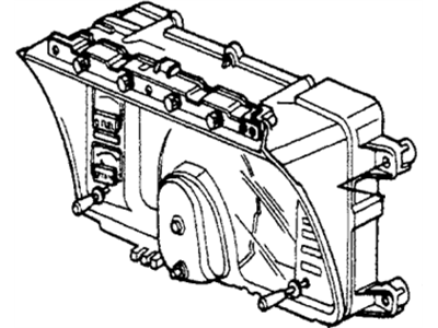 1980 Honda Prelude Instrument Cluster - 37100-692-672