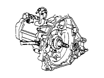1981 Honda Prelude Transmission Assembly - 20021-PA9-010AK