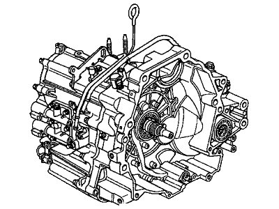 2005 Honda Civic Transmission Assembly - 20021-PLX-A52