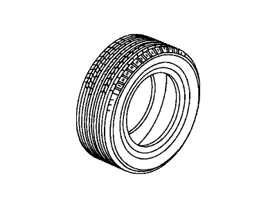 Honda 42751-DUN-028 Tire (P185/70R14) (87S) (M+S) (Dunlop)