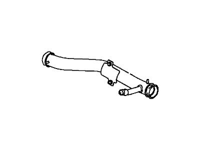 Honda 19505-5K0-A00 Pipe Assembly, Connecting