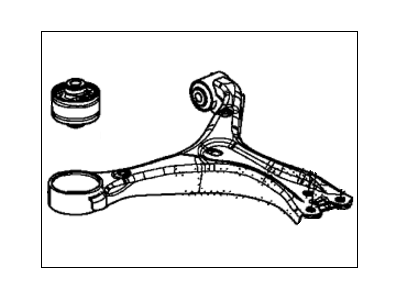 Honda 51360-TR0-A01 Arm, Left Front (Lower)