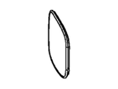 Honda 76253-TR2-305 Mirror Sub-Assembly, Driver Side (Coo) (Flat)