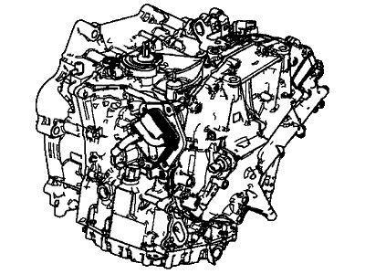 Honda 20011-5S7-A70 Bare, Transmission Assembly