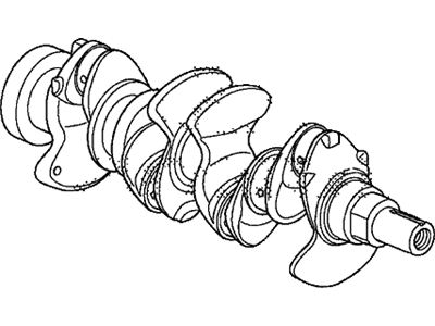 Honda Fit Crankshaft - 13310-5R1-040