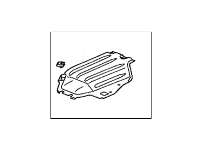 Honda 74169-S3Y-000 Cover, Driver Side Engine (Lower)