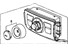 Honda 39050-SZA-A21 Panel Assy., Audio Switch