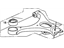 Honda 51360-SNA-A03 Arm, Left Front (Lower)