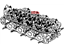 Honda 10003-P2T-G00 General Assembly, Cylinder Head