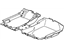 Honda 83301-SDN-A12ZB Carpet, FR. Floor *YR239L* (KI IVORY)