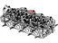 Honda 10003-P10-A00 General Assembly, Cylinder Head