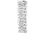 Honda 51402-S84-A01 Spring, Right Front